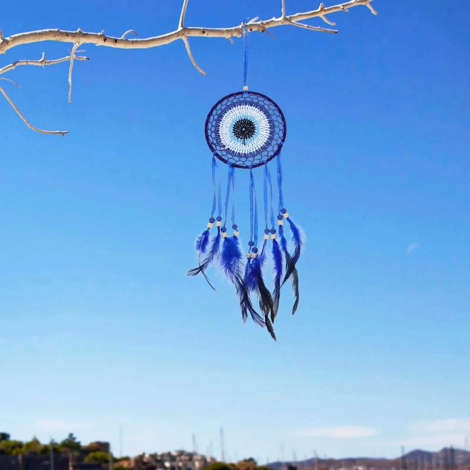 Blauer Traumfänger