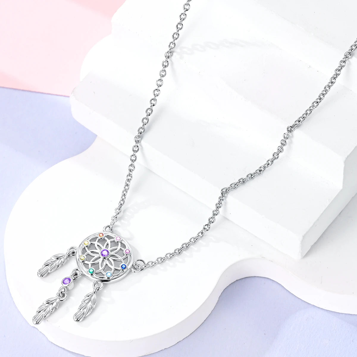 Kette Traumfänger Silber