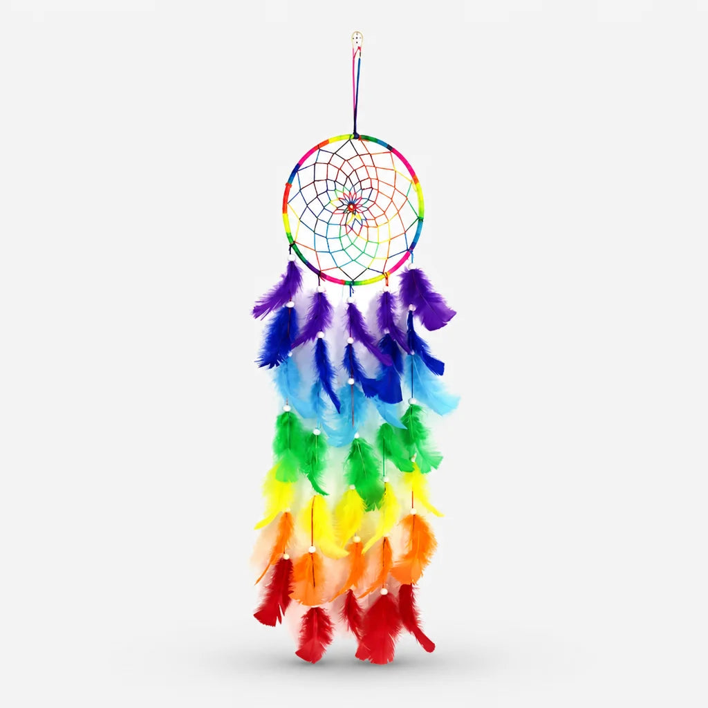 Regenbogen Traumfänger