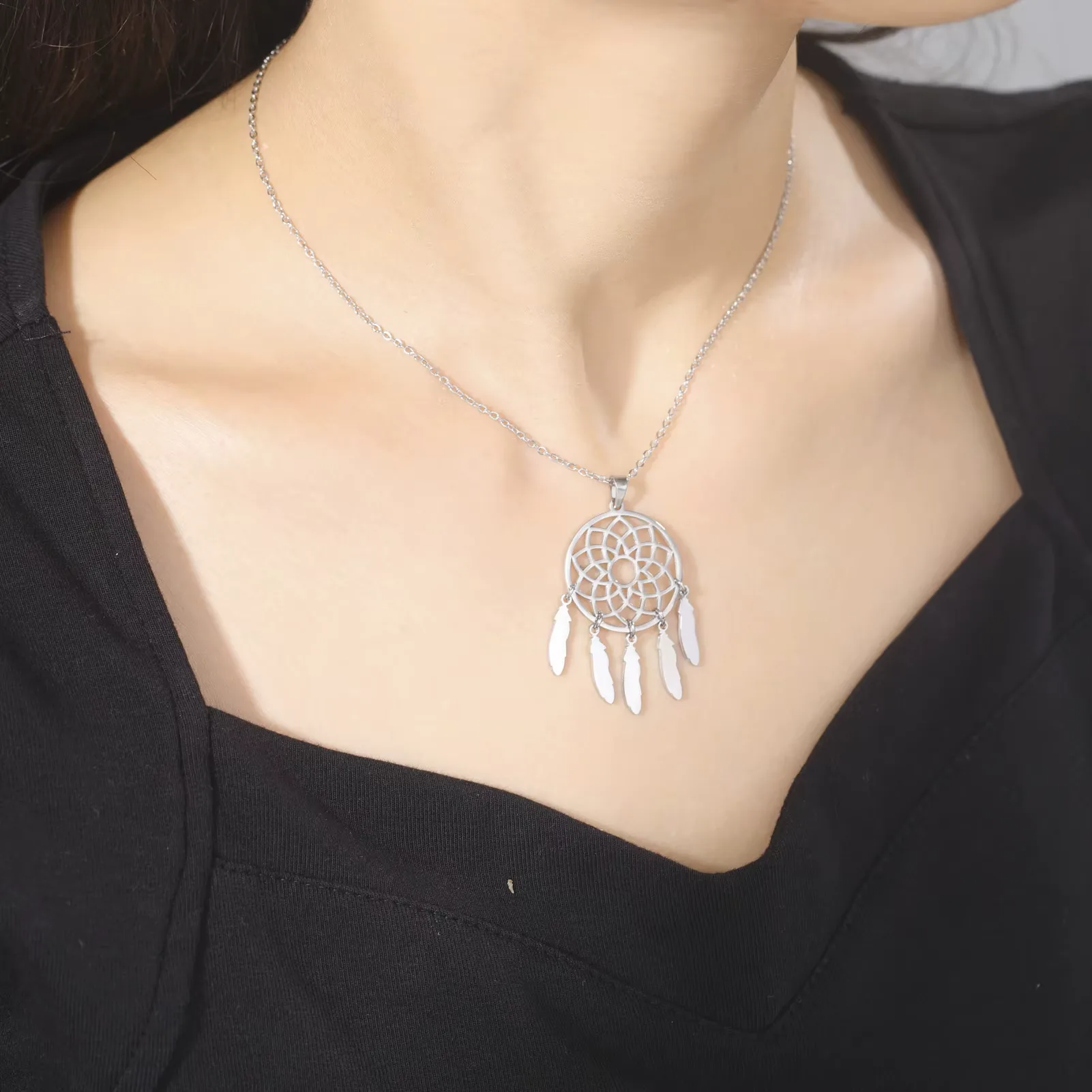 Traumfänger Schmuck Kette 4