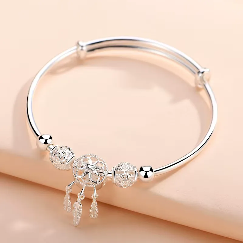 Traumfänger Armband Gold 2