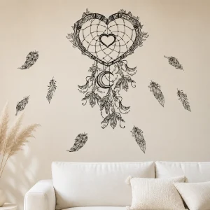 Wandtattoo Schlafzimmer Traumfänger 1