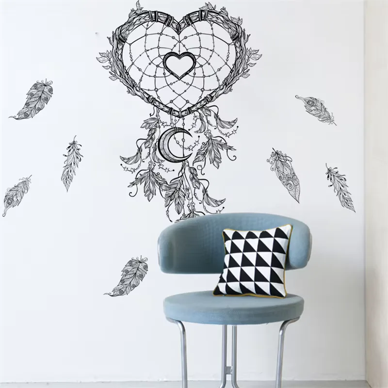 Wandtattoo Schlafzimmer Traumfänger 3
