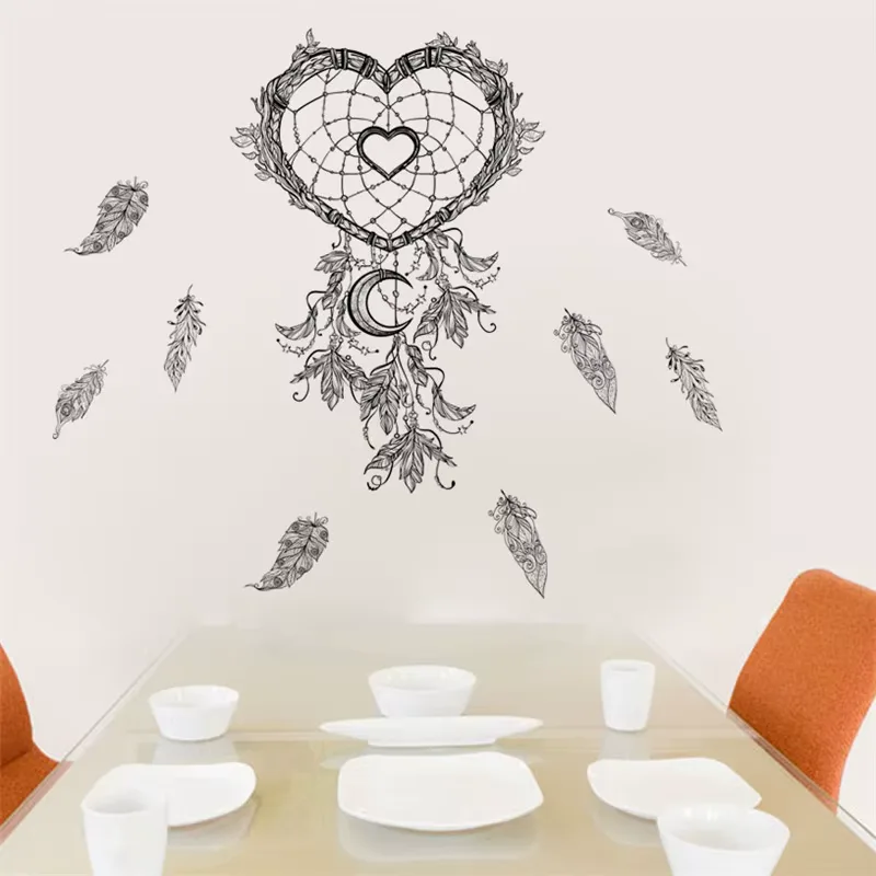 Wandtattoo Schlafzimmer Traumfänger 4