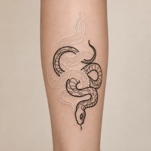 Yin Yang Traumfänger Tattoo 1