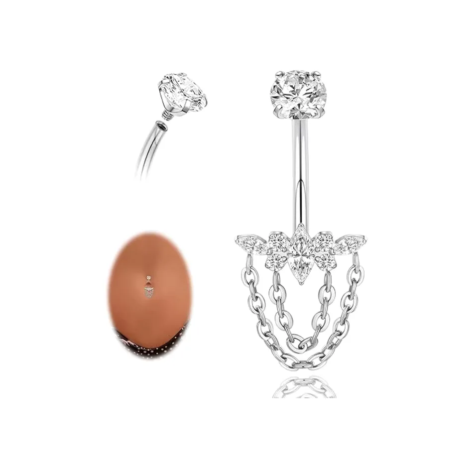 Bauchnabelpiercing Titan Traumfänger 4
